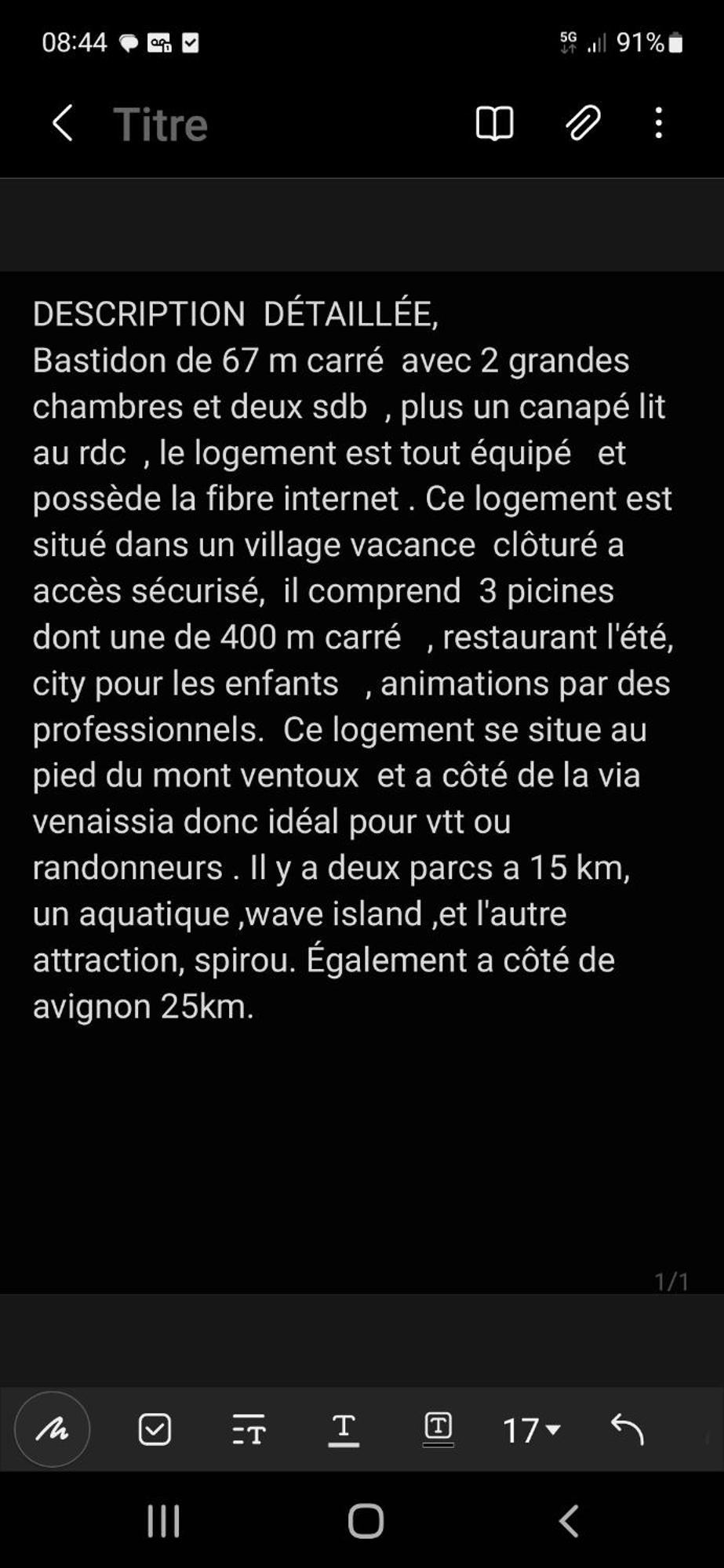 Maison Village Vacances Demeures Du Ventoux 아우비그난 외부 사진